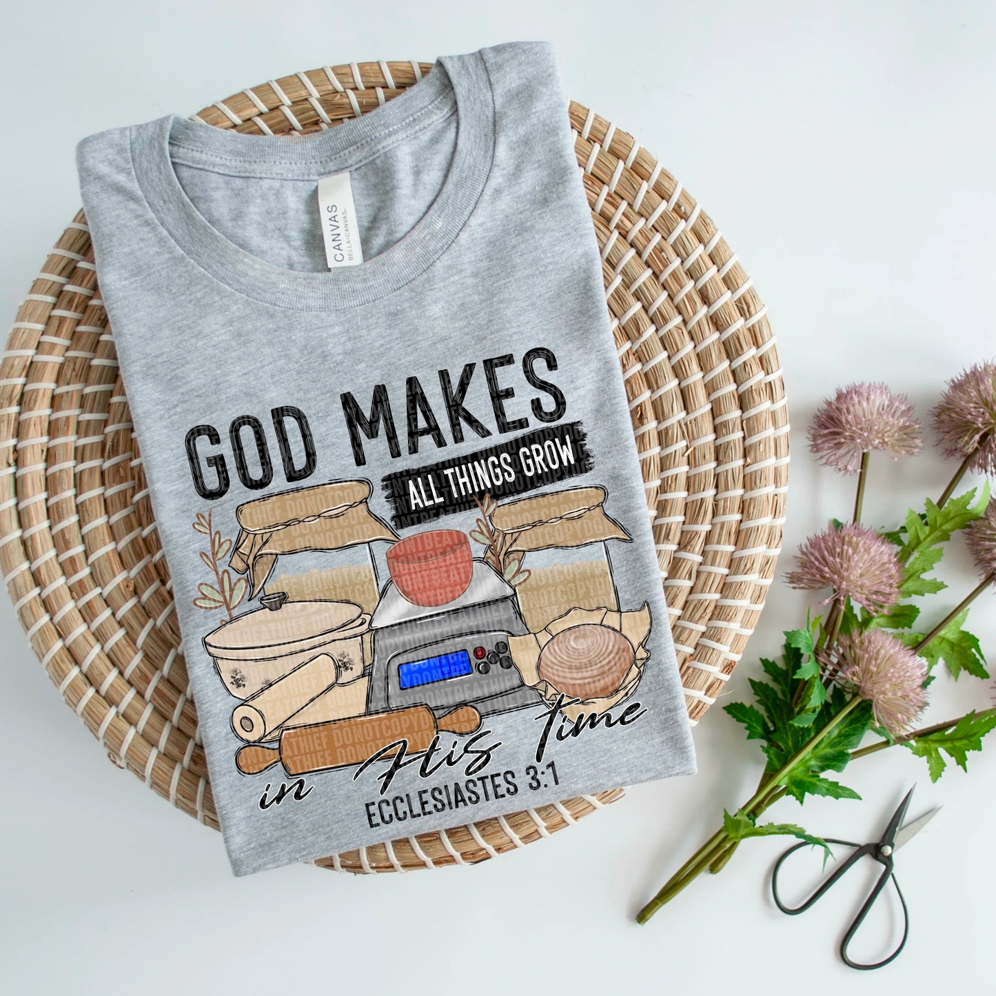 God makes all things grow