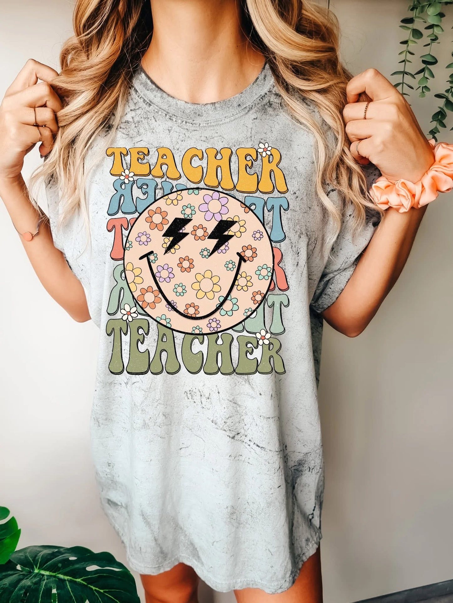 Smiley teacher