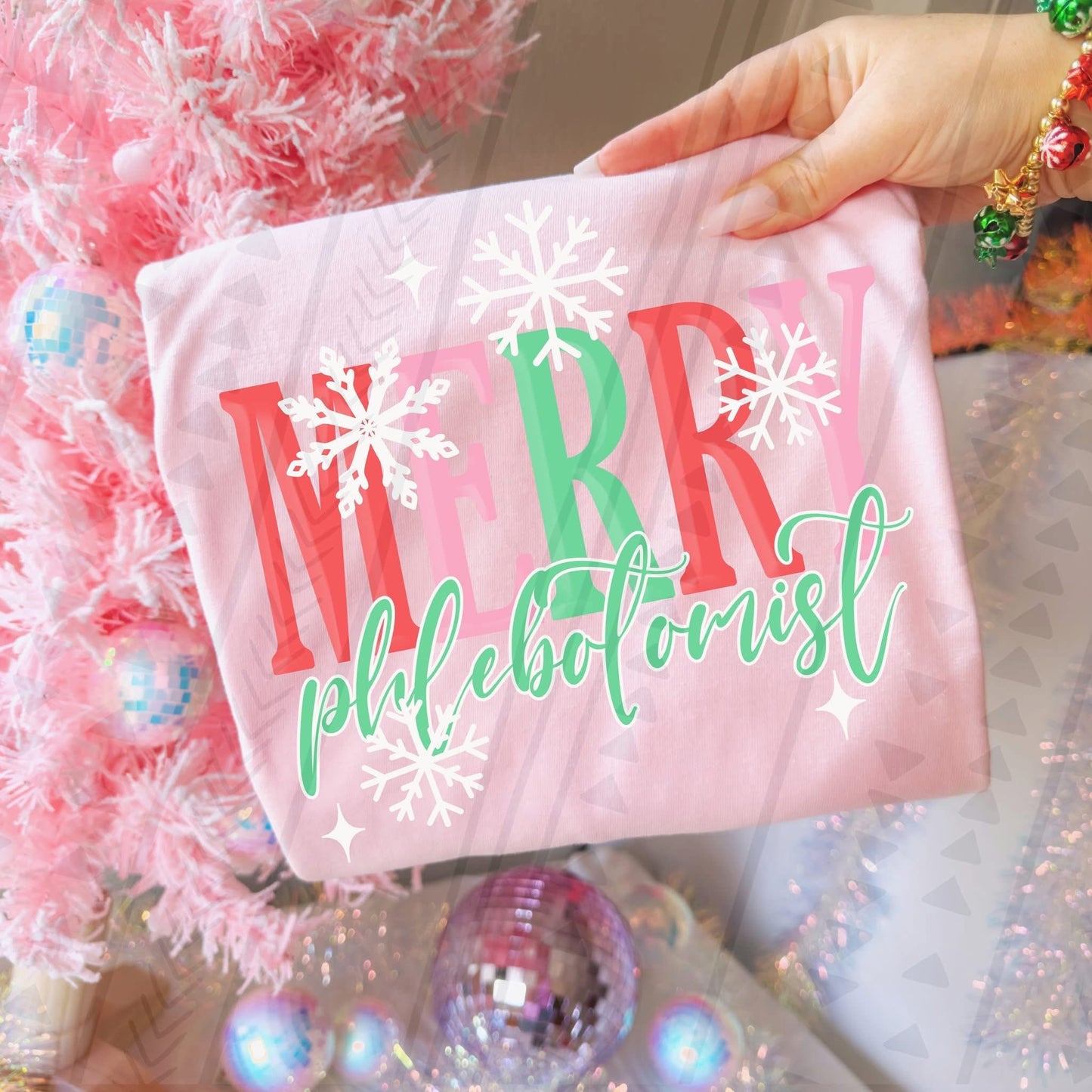 Merry phlebotomist