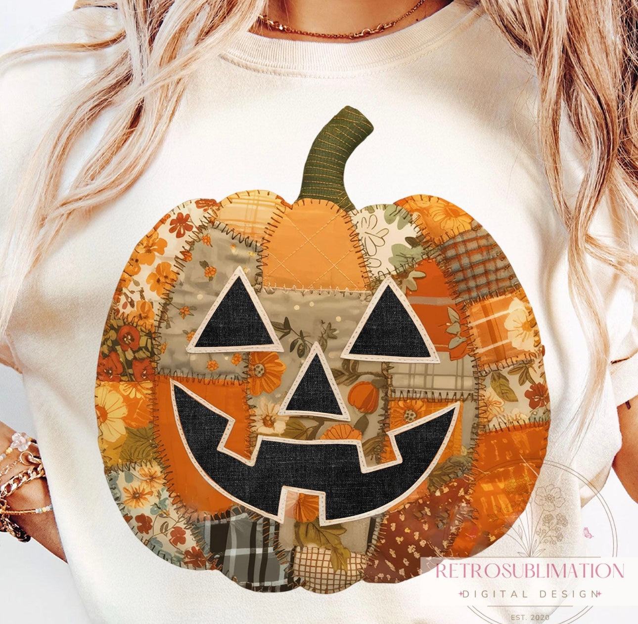 Pumpkin patchwork