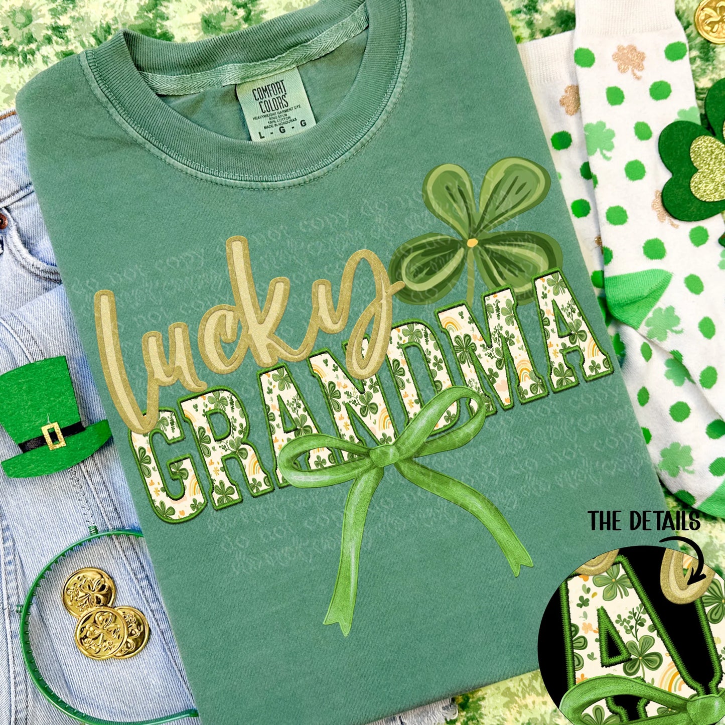 Lucky grandma