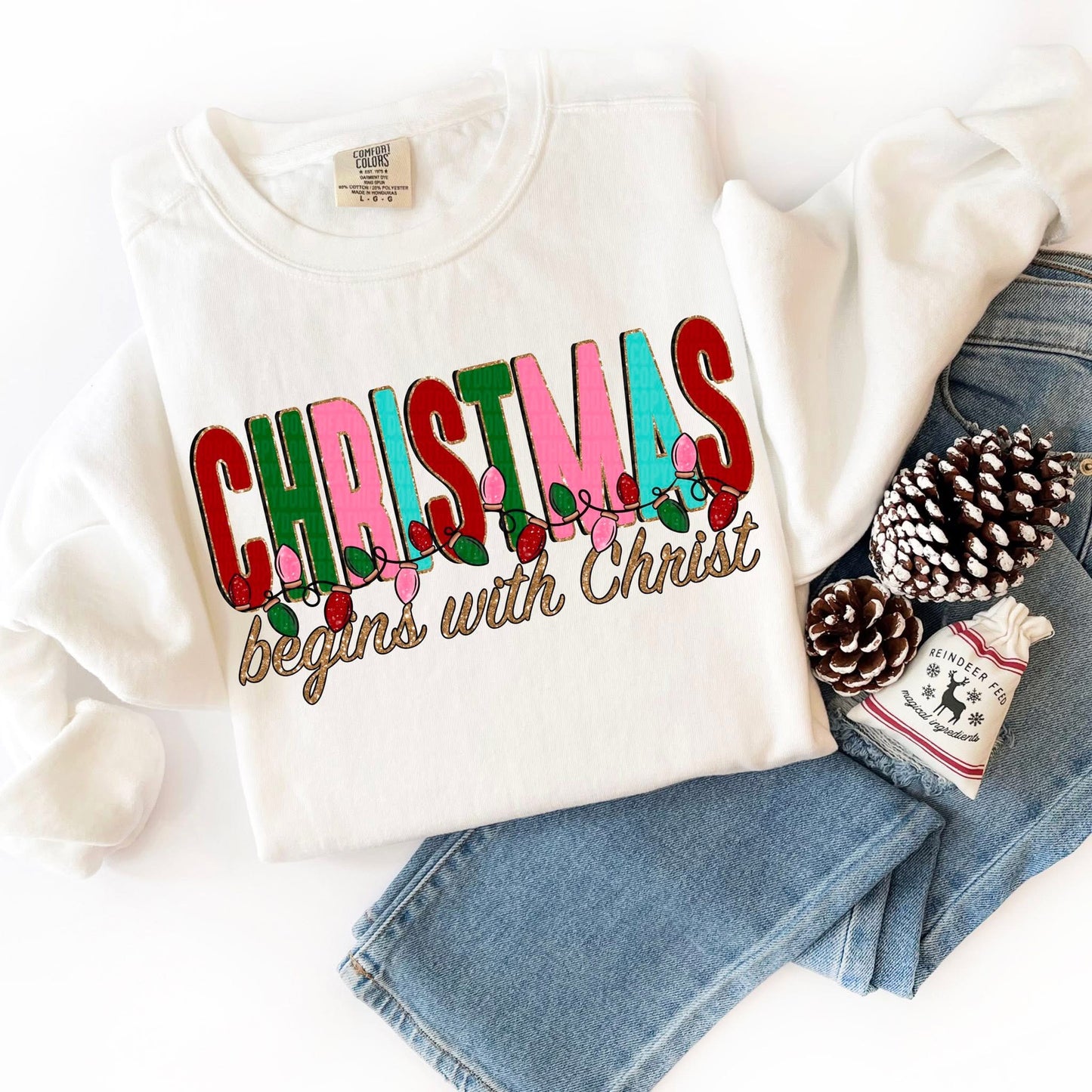 Christmas begins with Christ