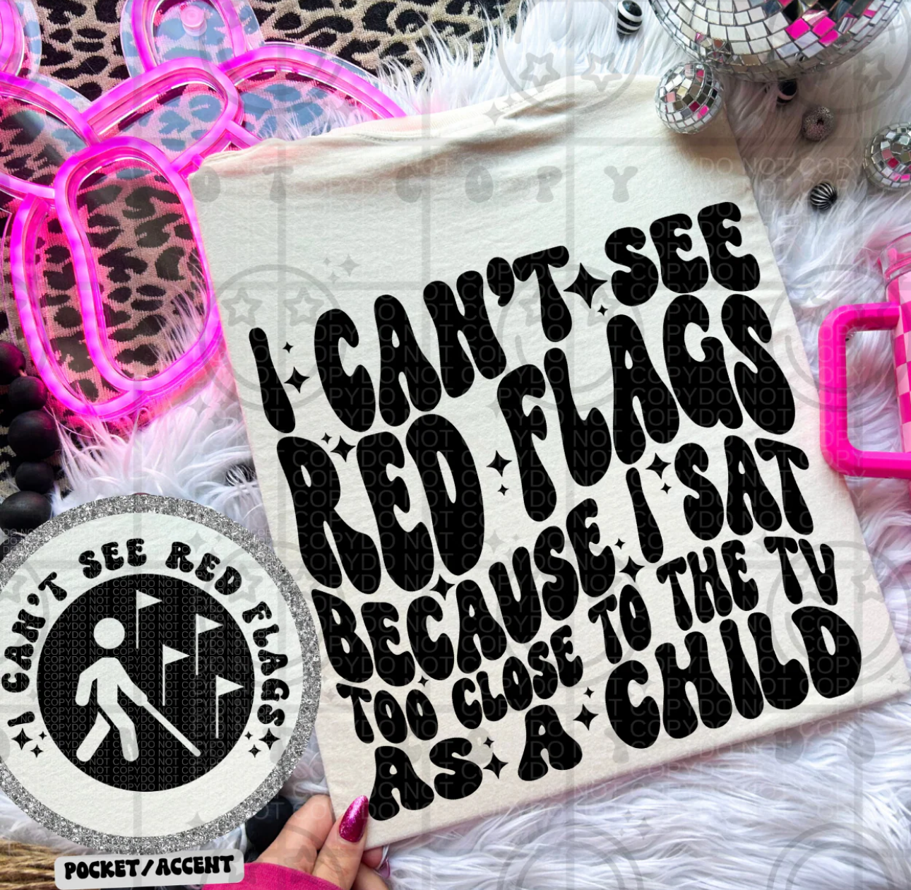 Can’t see red flags