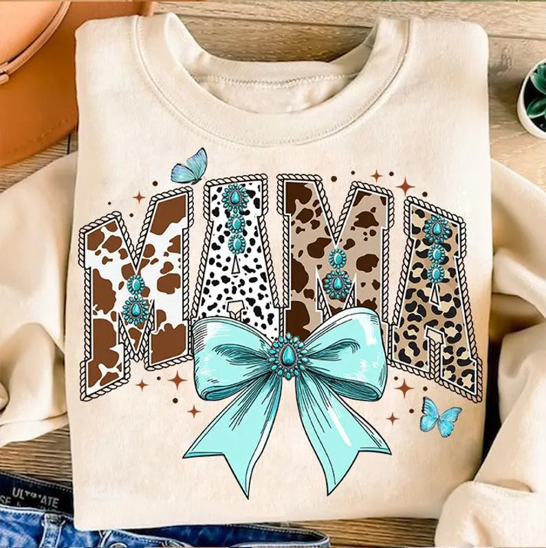 Mama western turquoise