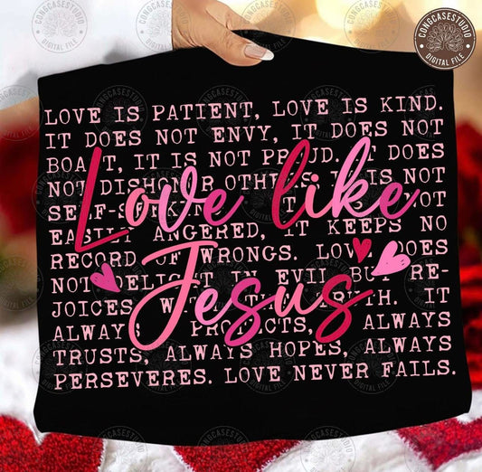 Love like Jesus