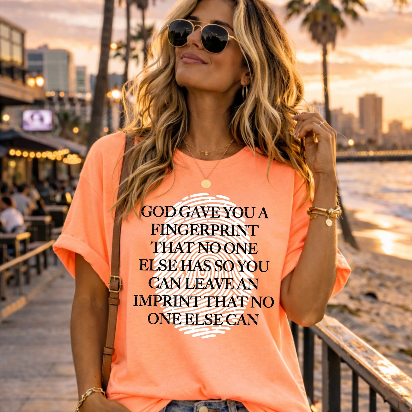 God gave you a fingerprint