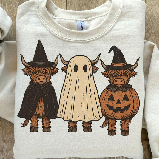 Holloween highland cows