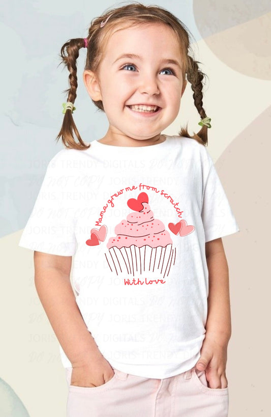 Mama grew me from scratch