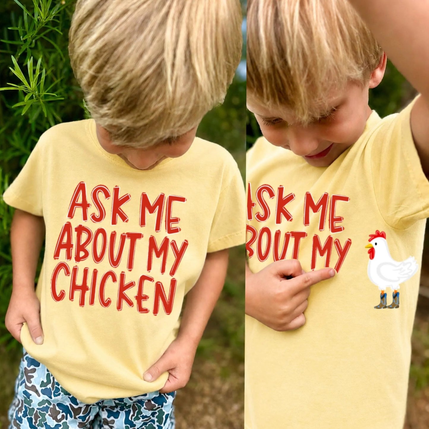 Ask me about my chicken