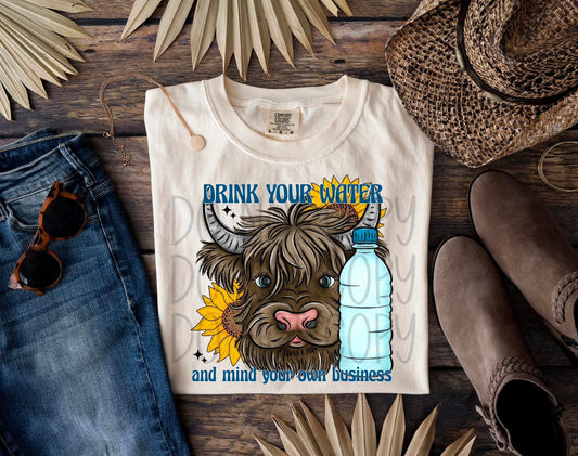 Drink your water