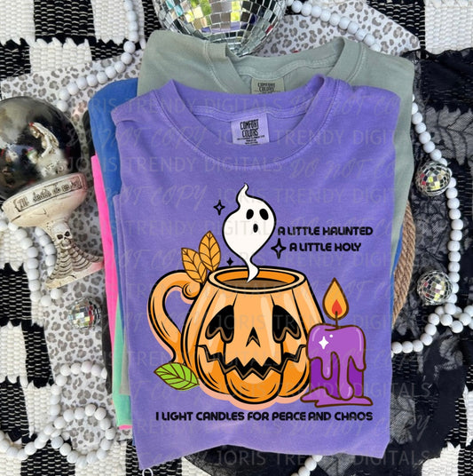 A little haunted a little holy