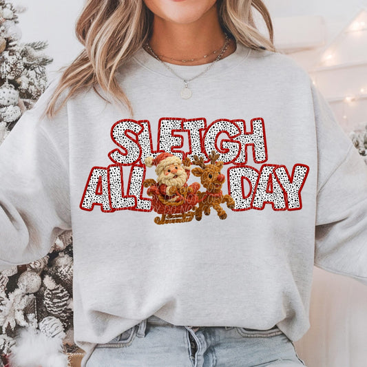 Sleigh all day CREW