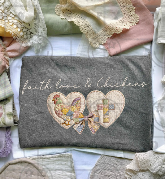 Faith love and chickens