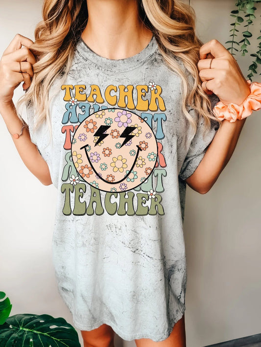 Smiley teacher