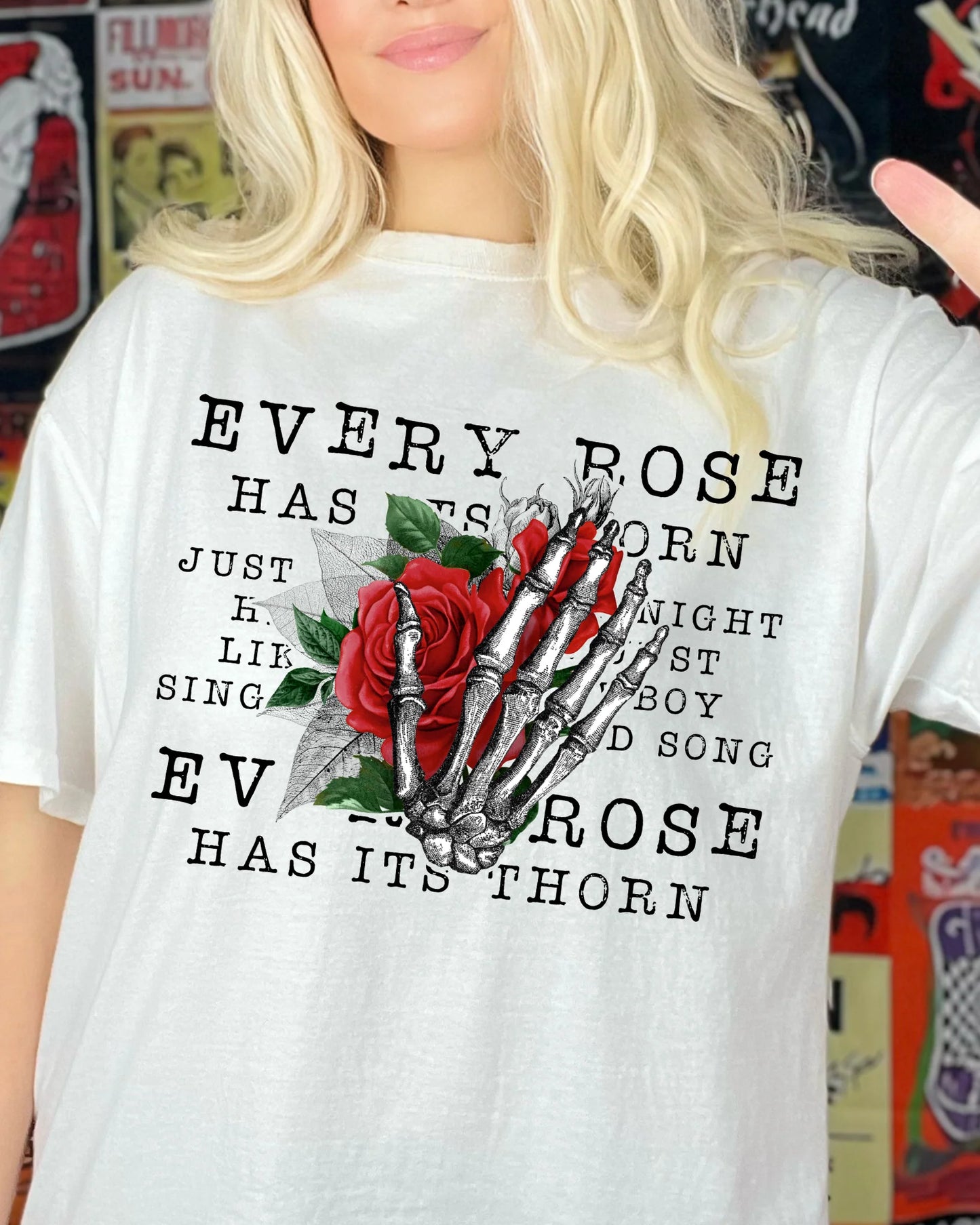 Skeleton rose