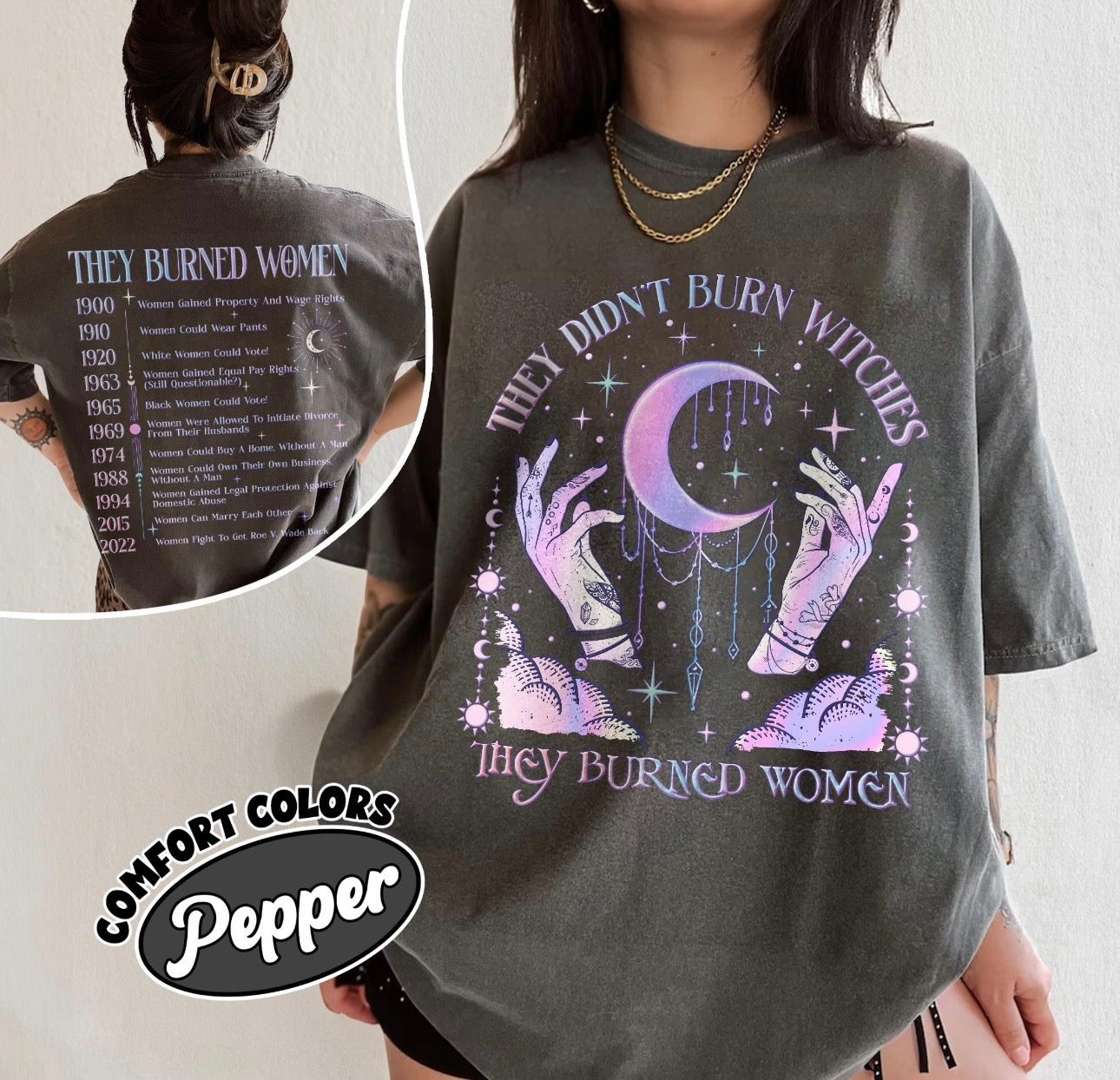 They didn’t burn witches