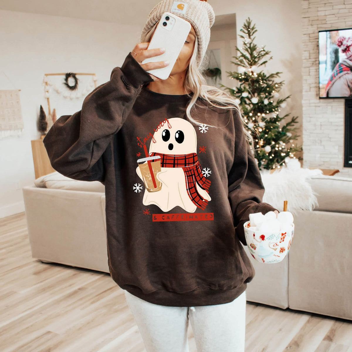 Cozy & caffeinated red