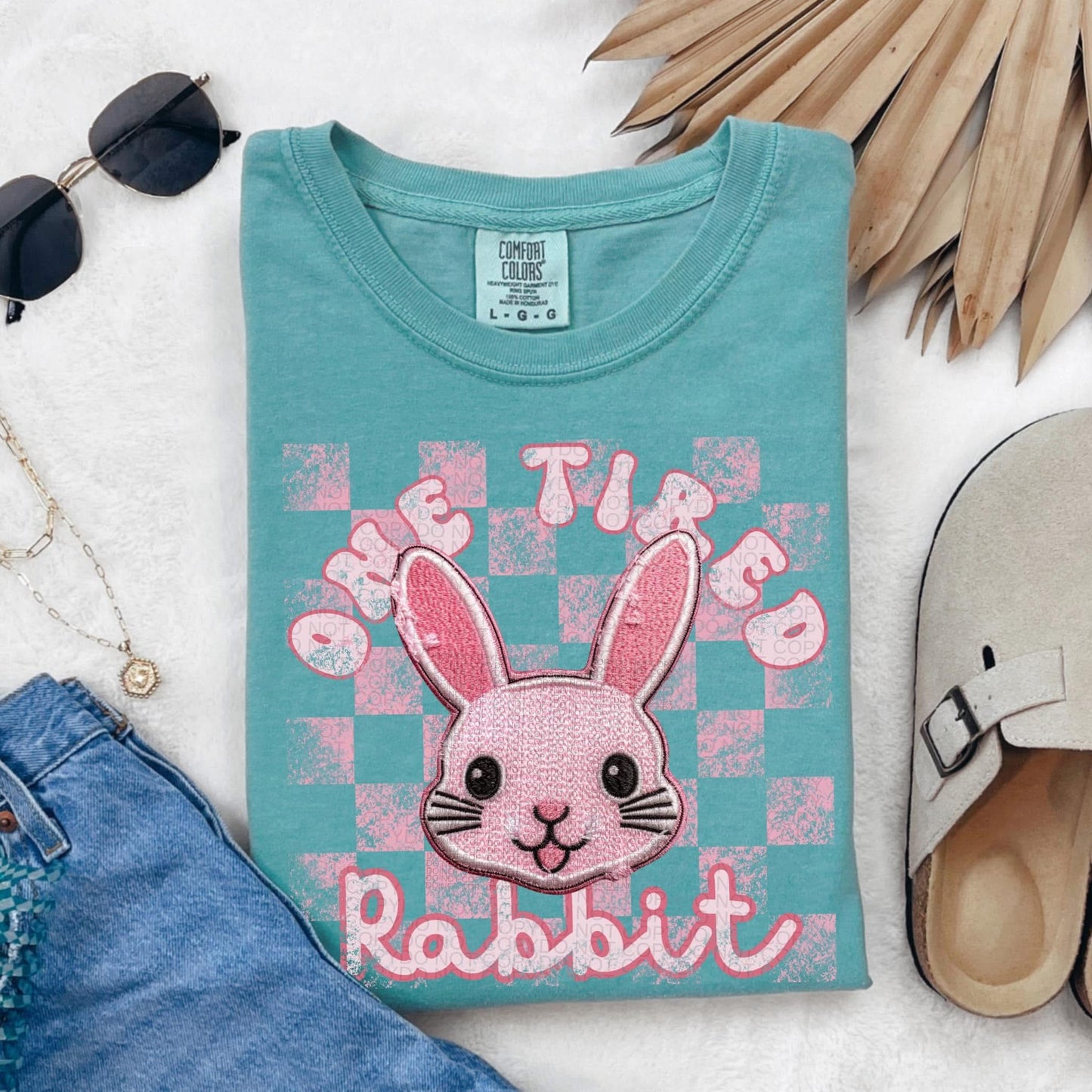 One tired rabbit
