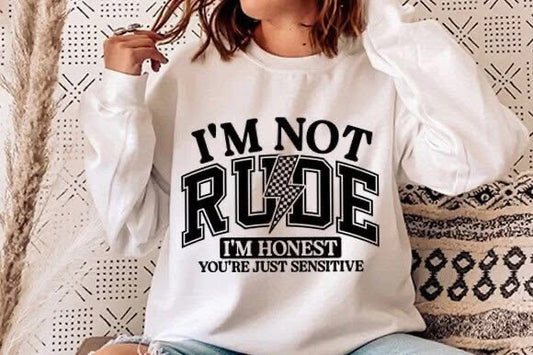 I’m not rude
