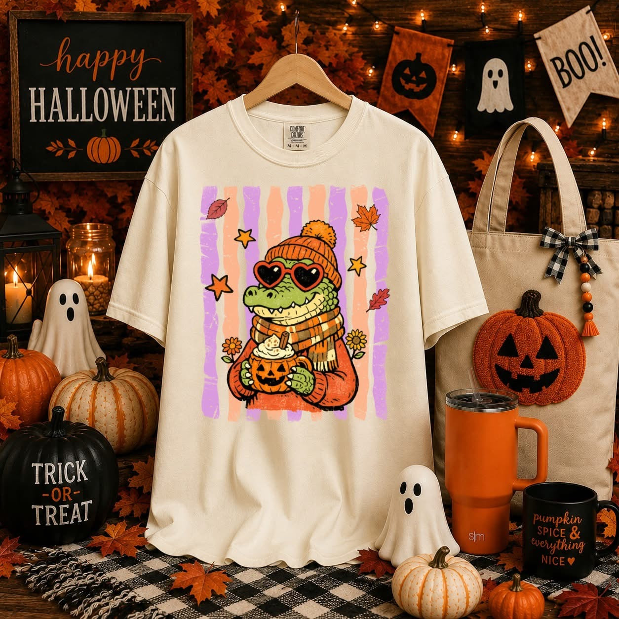 Fall alligator
