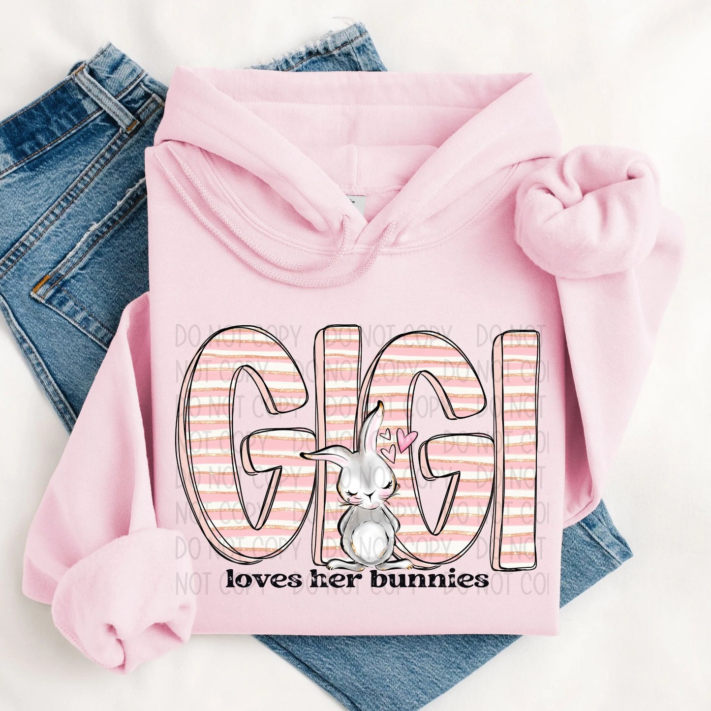 Gigi loves bunnies