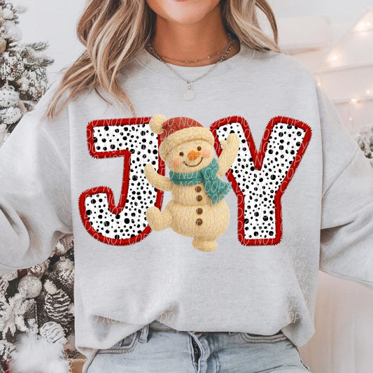Joy snowman
