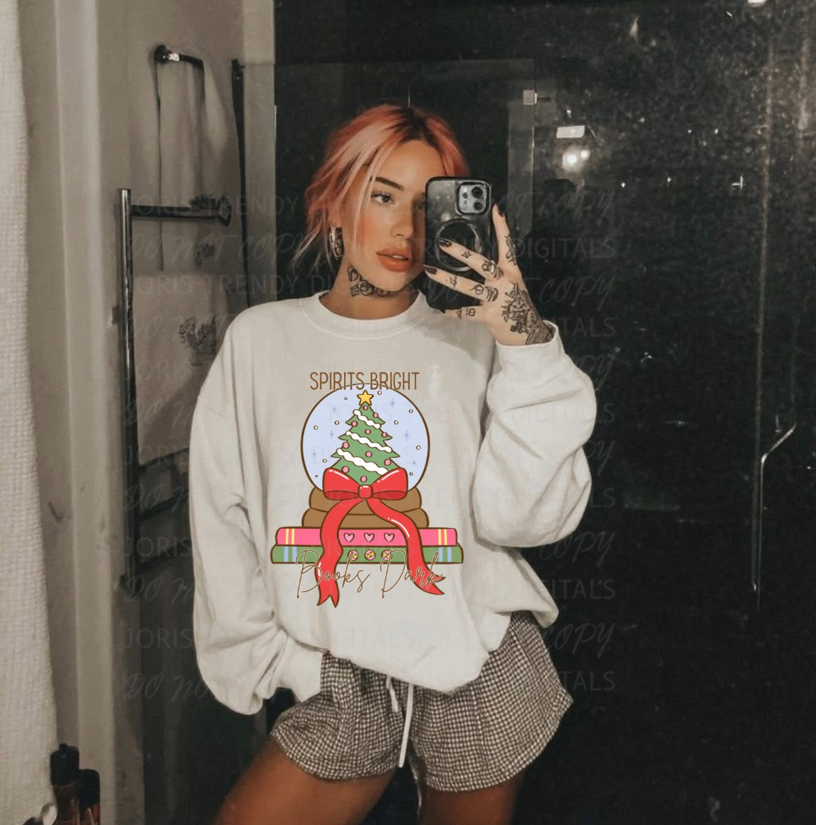 Spirits bright; books dark