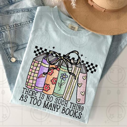 Too many books