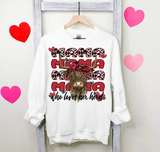 Mama cow valentine