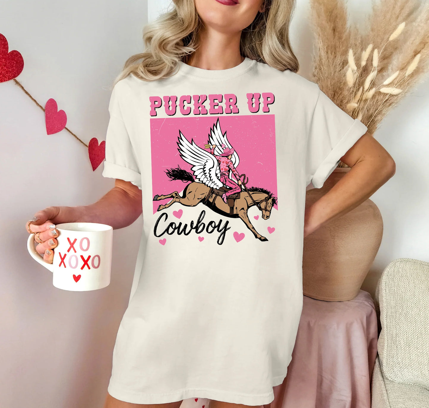 Pucker up cowboy